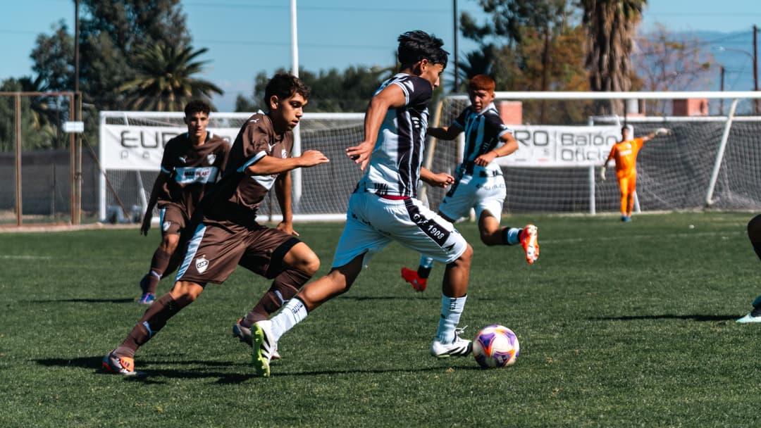 Athlete training on field